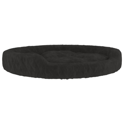 vidaXL Dog Bed Black 70x55x23 cm Plush