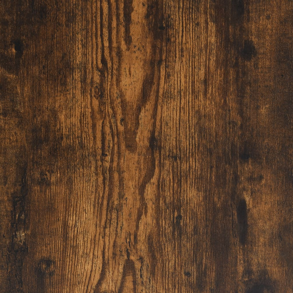 vidaXL Coffee Table Smoked Oak 99x50x50 cm Engineered Wood