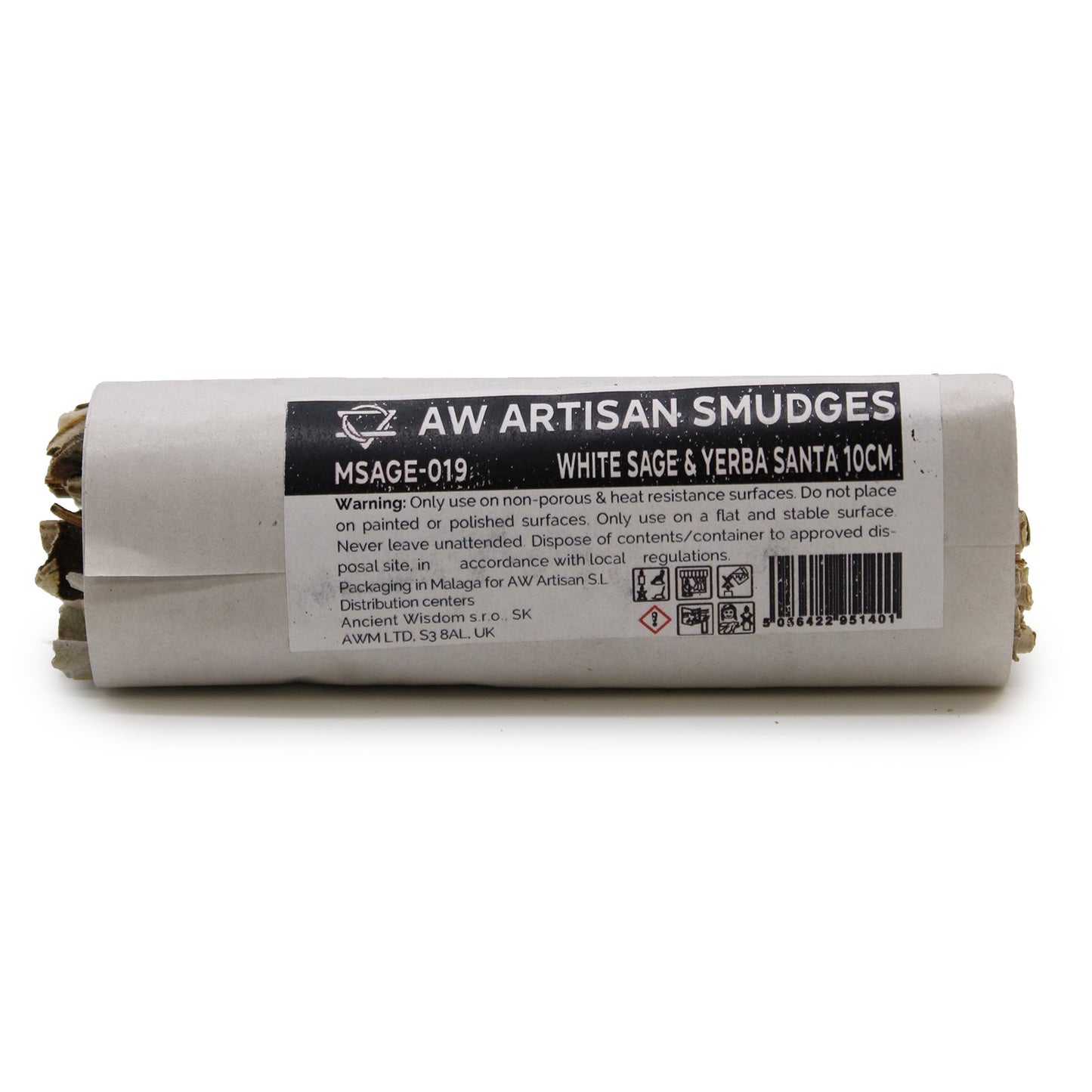 Smudge Stick - White Sage & Yerba Santa 10cm-1