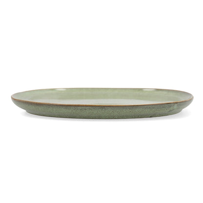 Platt skål Bidasoa Ikonic Grön Keramik 20,2 x 19,7 cm (6 antal) (Pack 6x)-1