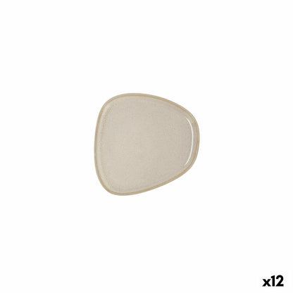 Platt skål Bidasoa Ikonic Vit Keramik 14 x 13,6 cm (12 antal) (Pack 12x)-3