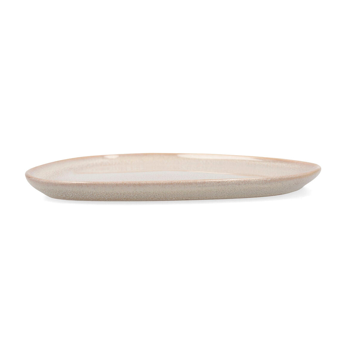 Platt skål Bidasoa Ikonic Vit Keramik 14 x 13,6 cm (12 antal) (Pack 12x)-1
