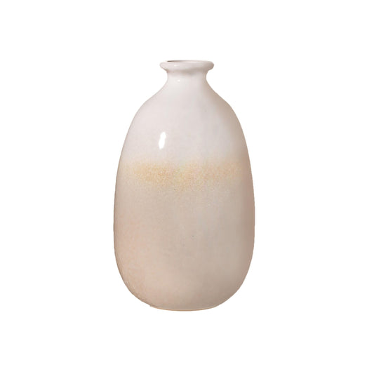 Dip Glazed Ombre Grey Vase-0